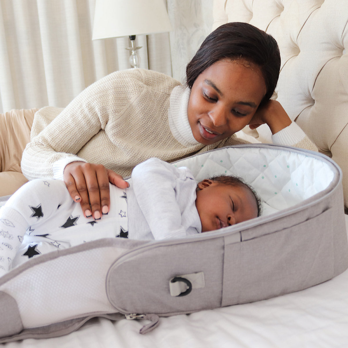 Snuggletime Travel Nest Infant Co-Sleeper with Mozzi Net