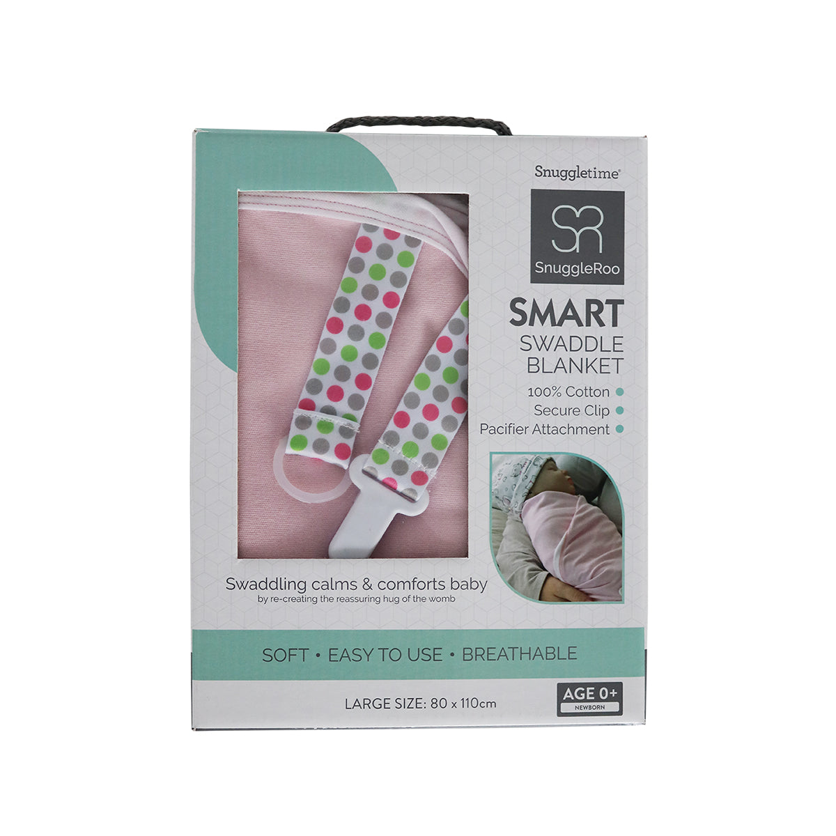 Snuggletime SnuggleRoo Smart Swaddle Blanket