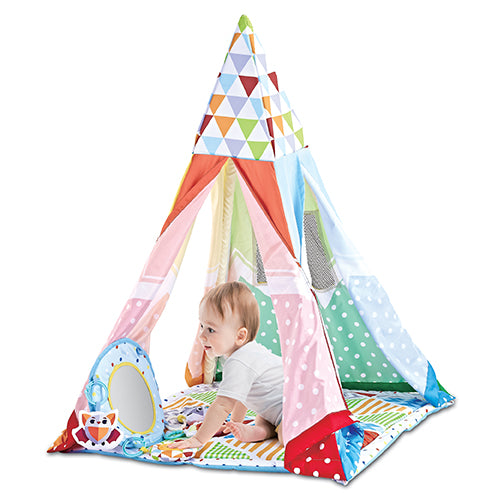 Snuggletime Grow-with-Me Teepee Activity Play Tent