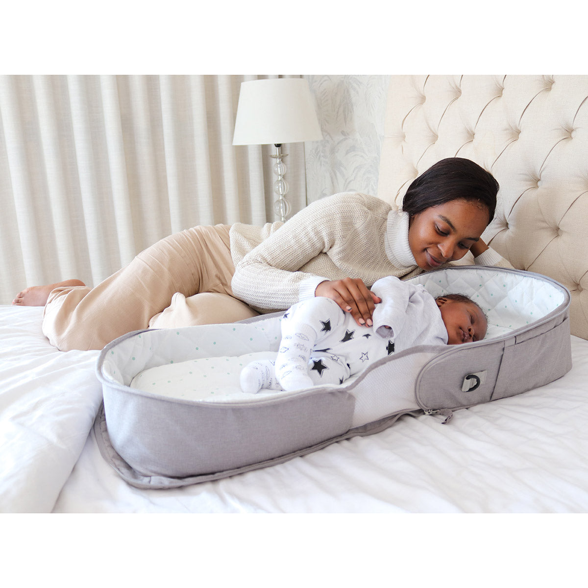 Snuggletime Travel Nest Infant CoSleeper with Mozzi Net