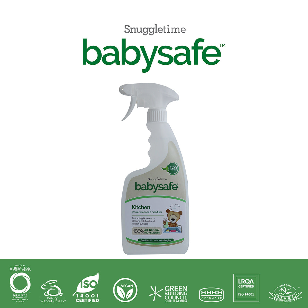 BabySafe Kitchen Power Cleaner & Sanitiser - 500ml