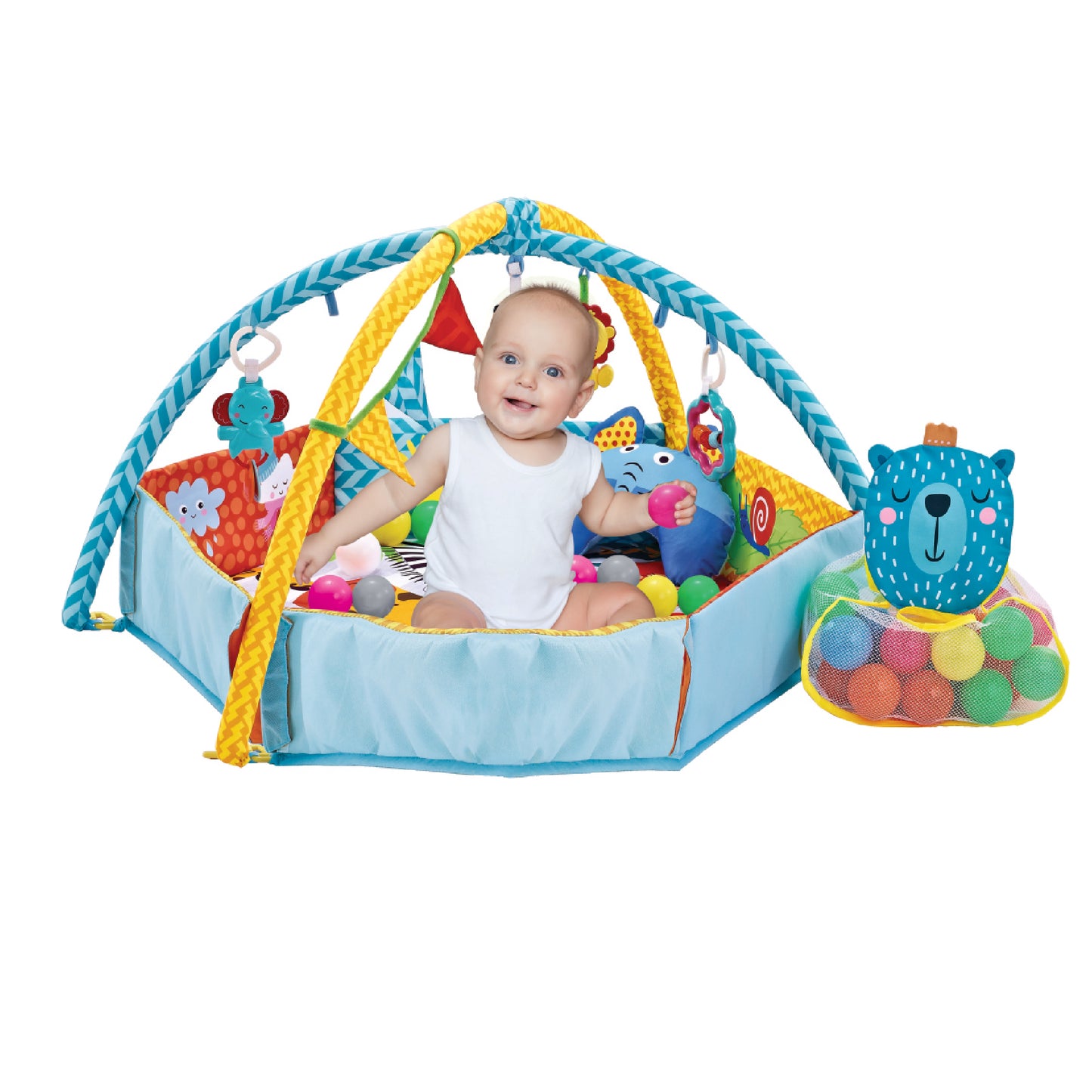 Snuggletime Jumbo Activity Gym and Ball Pit