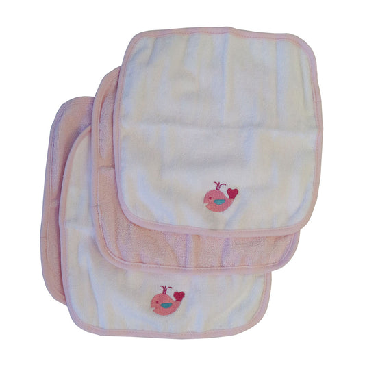 Snuggletime Deluxe Terry Washcloths - 4-Pack