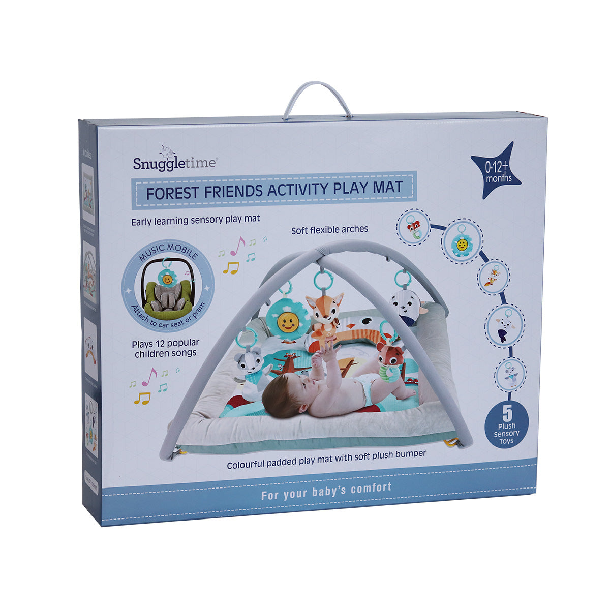 Snuggletime Forest Friends Activity Play Mat
