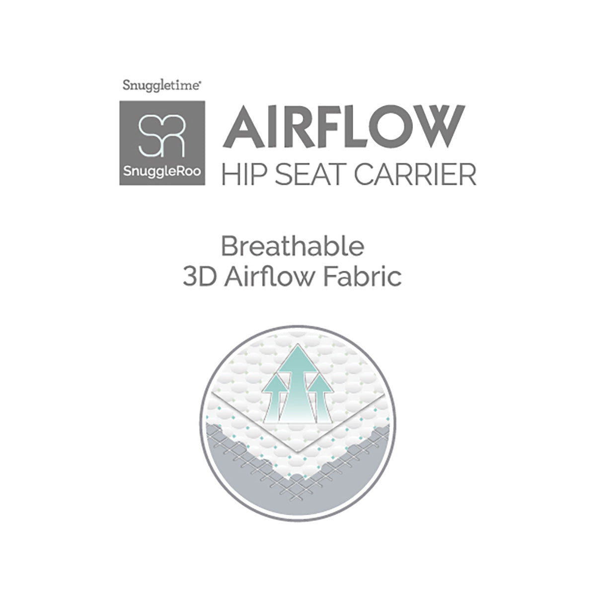 Snuggletime SnuggleRoo Airflow Hip Seat Carrier