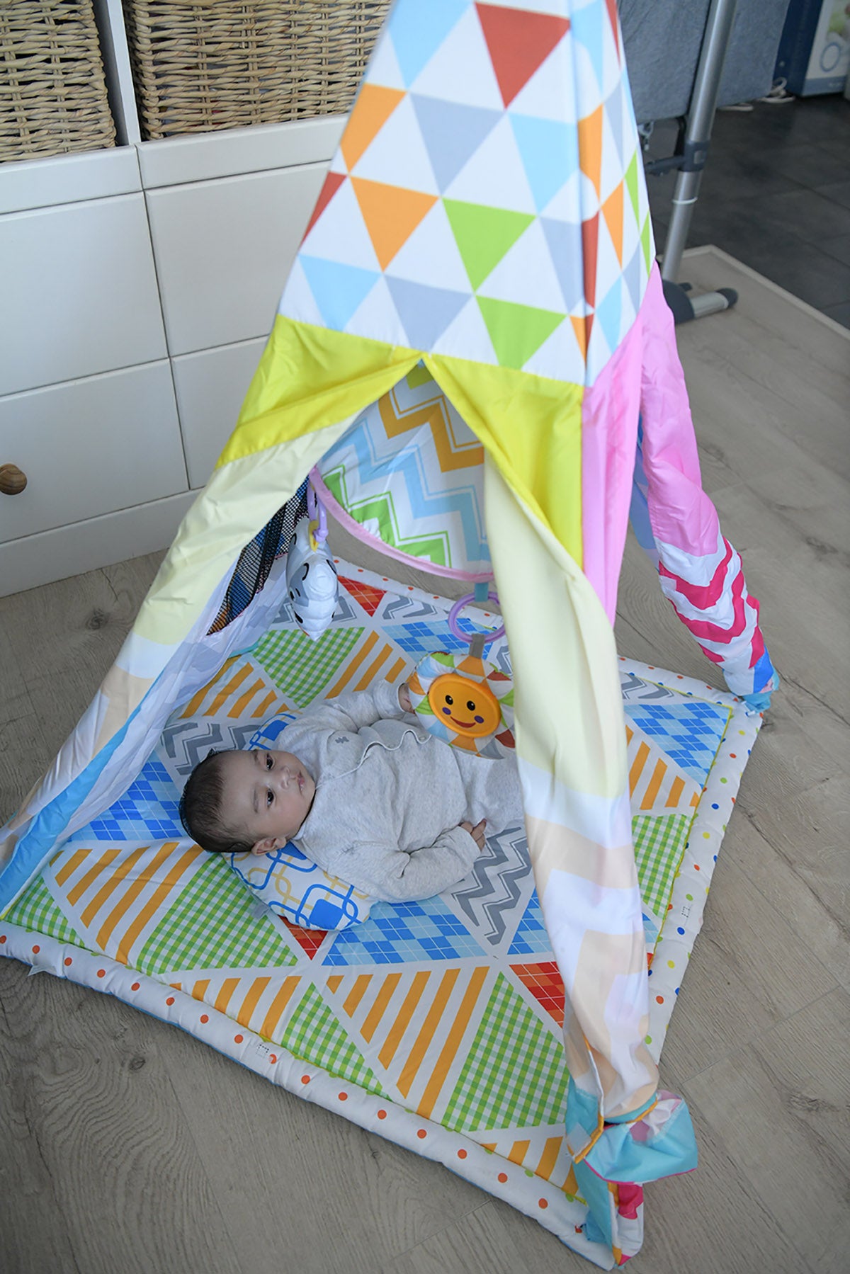 Snuggletime Grow-with-Me Teepee Activity Play Tent