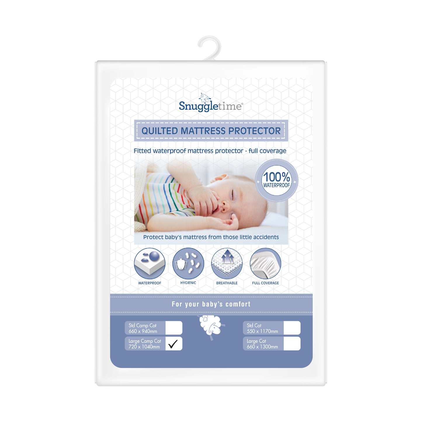 Snuggletime Quilted Mattress Protector