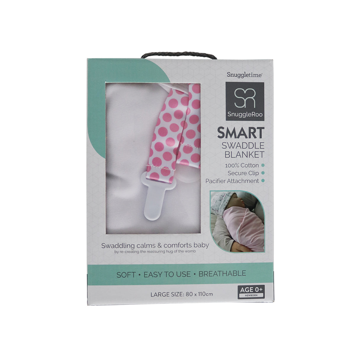 Snuggletime SnuggleRoo Smart Swaddle Blanket